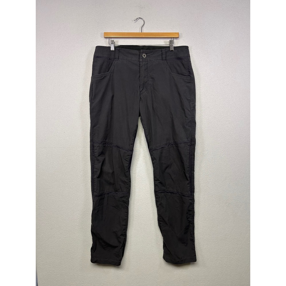 Outdoor Gorpcore KUHL Mens 34 Gray Rydr Articulated Tapered Hiking Pants